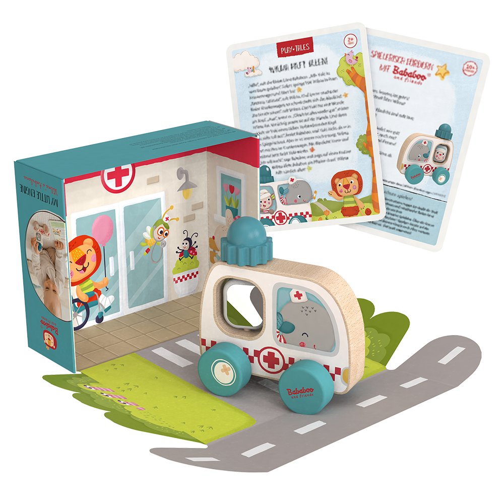 Wilma’s Ambulance My First Car product with packaging