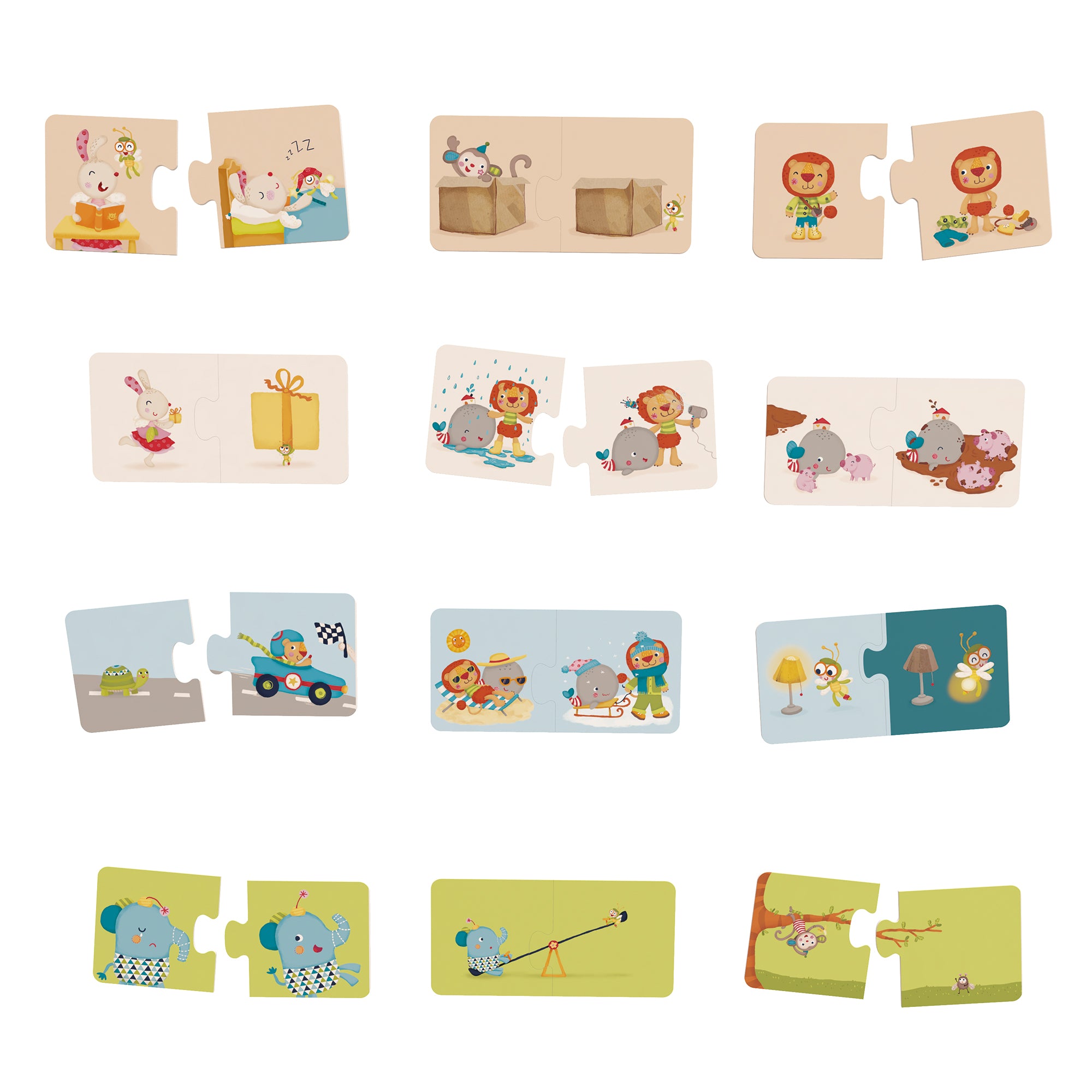 Story Opposites Learning Puzzle