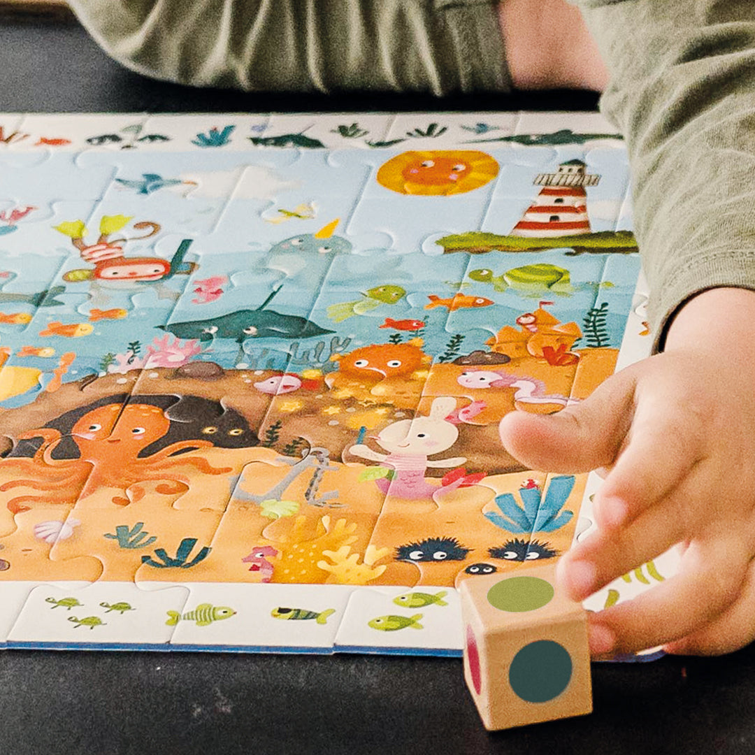 Underwater World Search-and-Find Puzzle