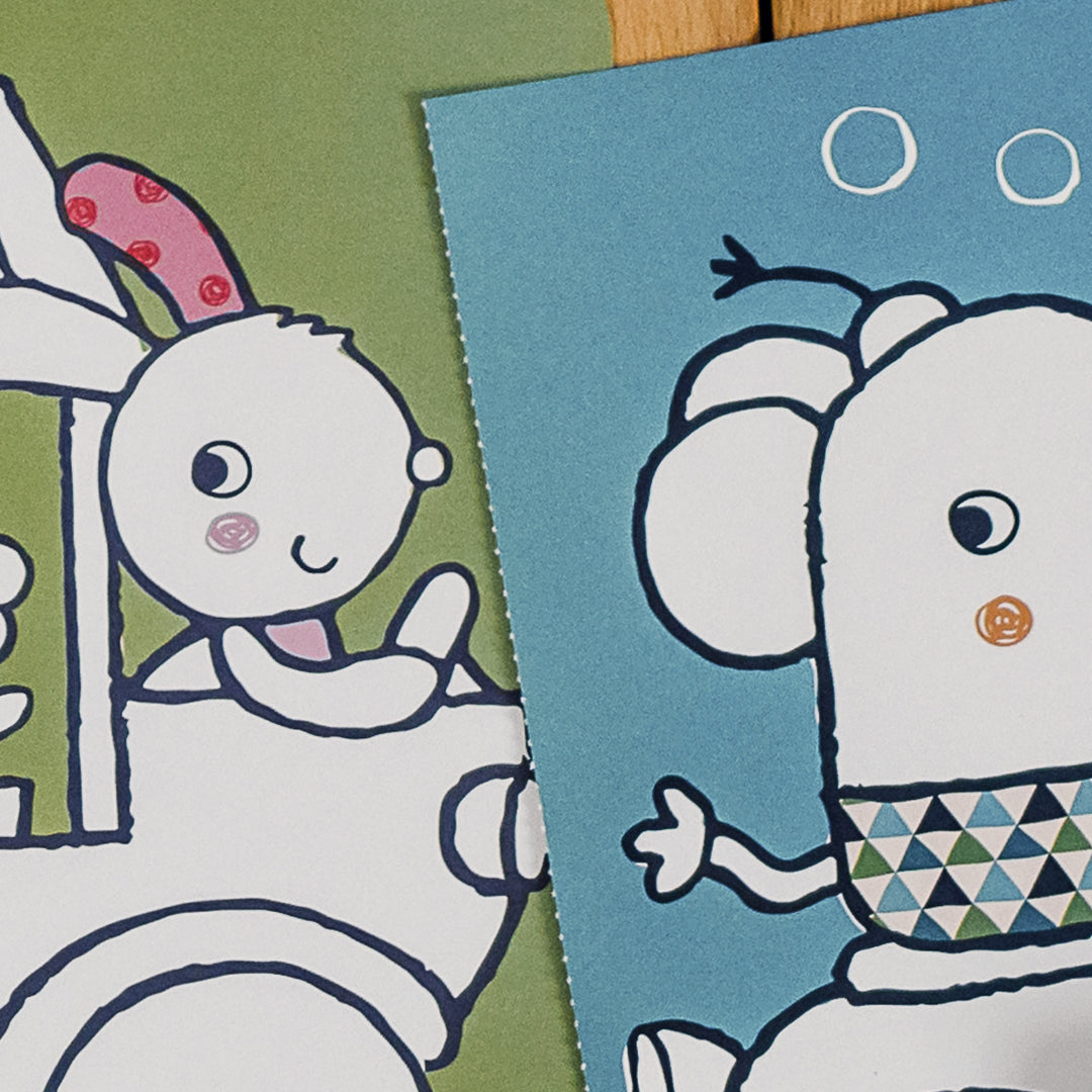 Wheels Coloring Bababook