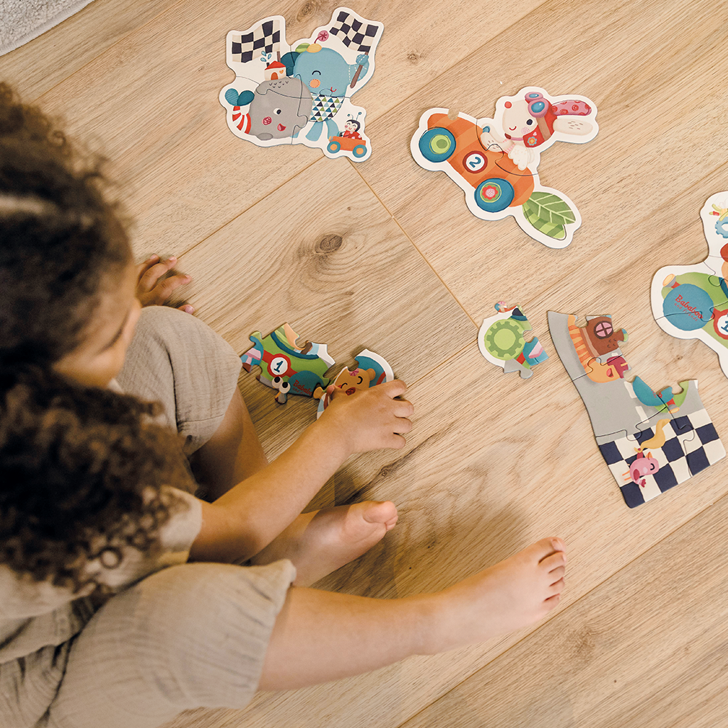Bababoo's Race Figure Puzzle lifestyle image 2