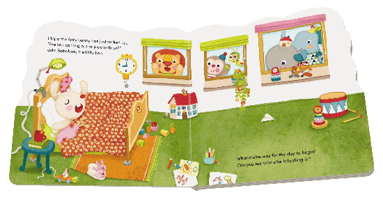 Little bunny Pippa open book