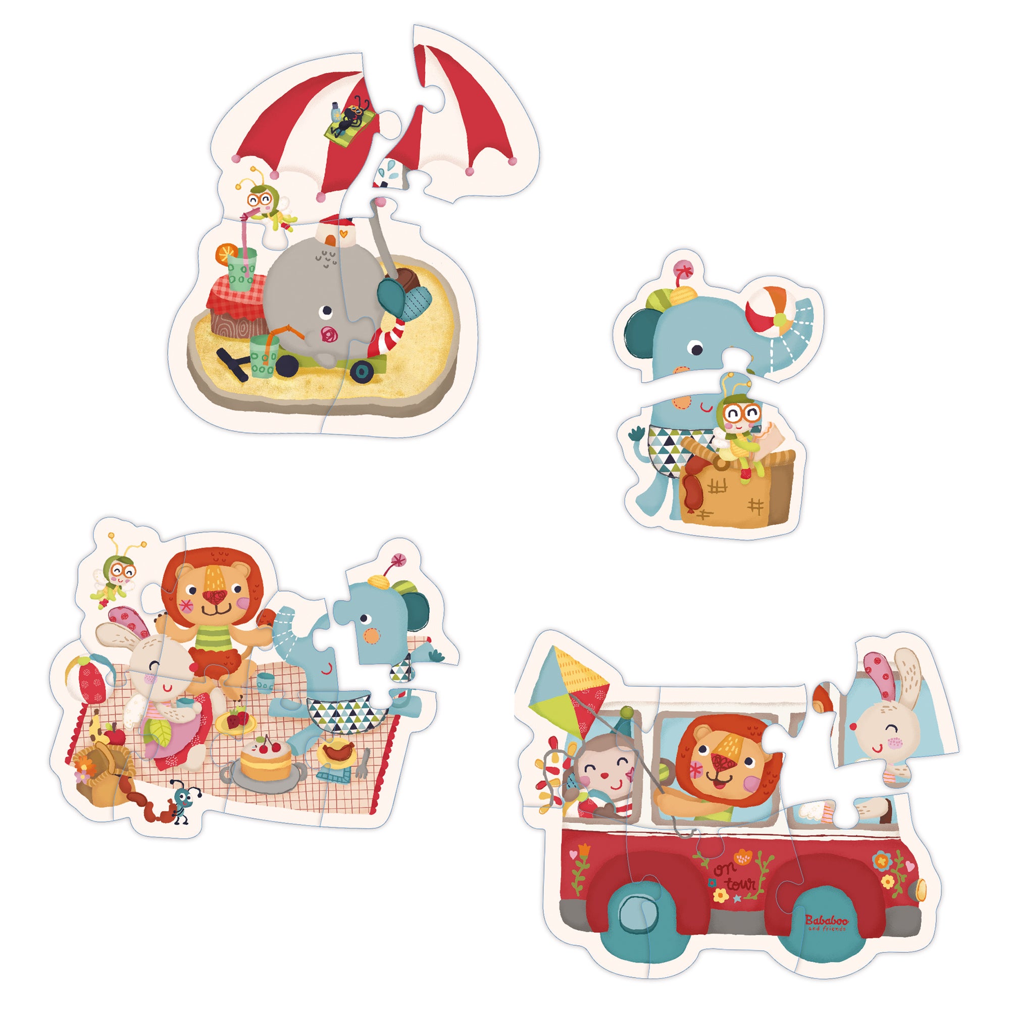 Bunny Pippa's Road Trip Figure Puzzle