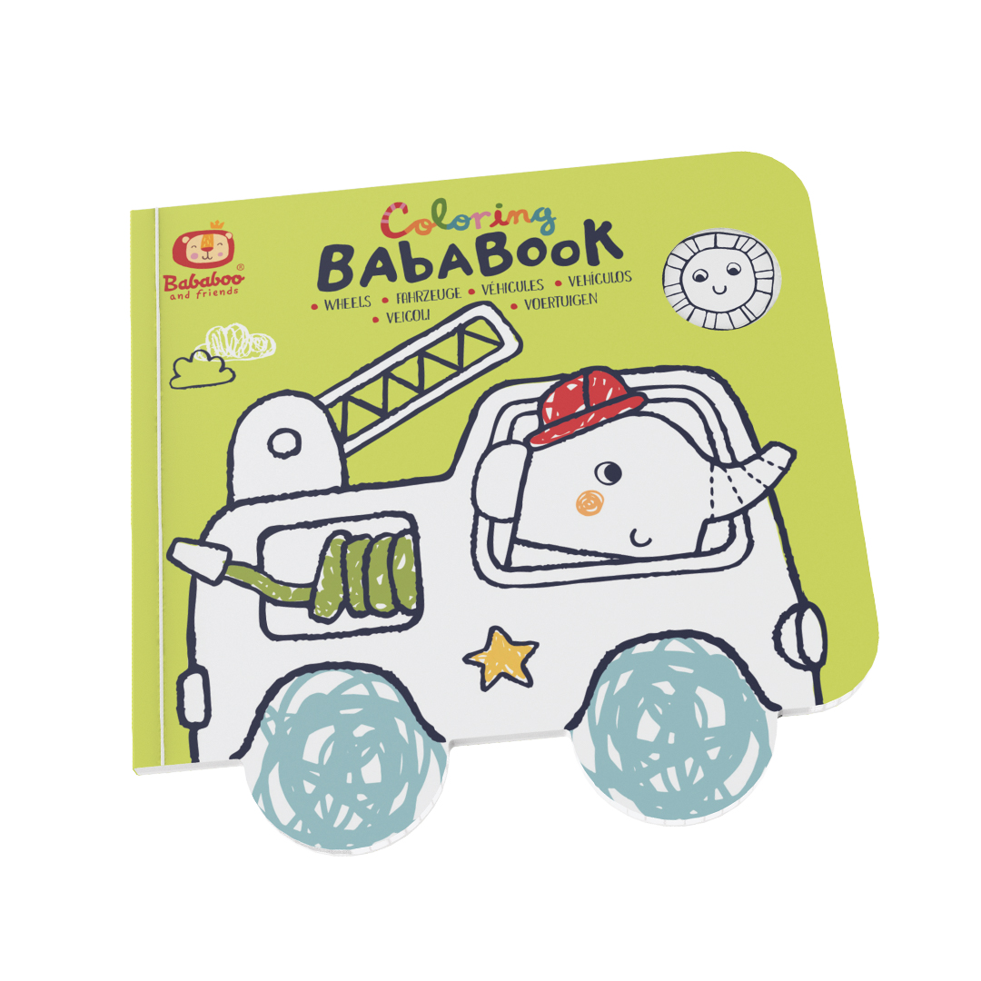 Wheels Coloring Bababook