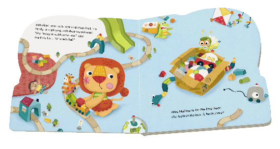 "Bababoo Looks For His Teddy Bear" Board Book (Promo)