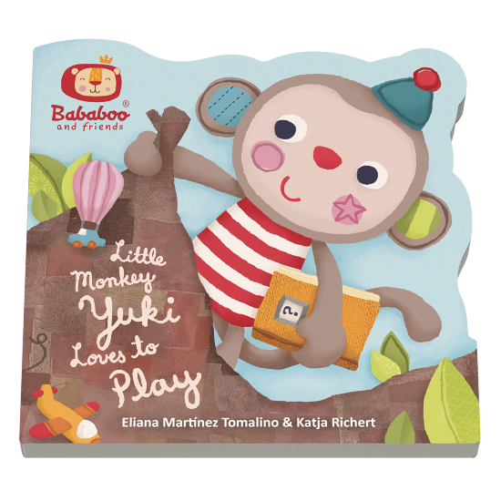 "Little Monkey Yuki Loves to Play" Board Book (Promo)